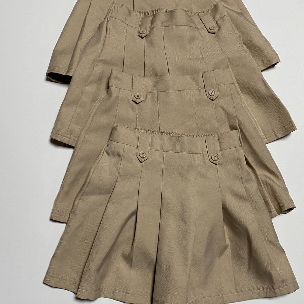 Girls Izod Khaki Knit Skirts